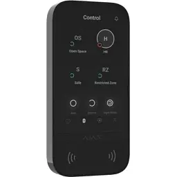 Клавиатура для охранной системы Ajax KeyPad TouchScreen black - миниатюра 10