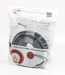 Кабель HDMI-HDMI 20 м Cablexpert Black V2.0 (CC-HDMI4-20M) - мініатюра 3