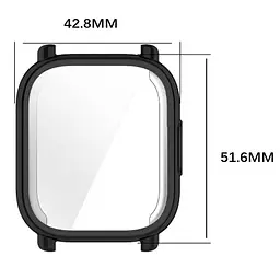 Захисний чохол Tamister для смартгодинника Redmi Watch 5 Active / Lite сріблястий - мініатюра 6