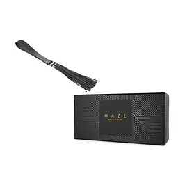 Флогер Bijoux Indiscrets MAZE - Tassel Flogger Black - мініатюра 2