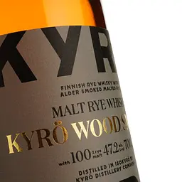 Віскі Kyro Wood Smoke Malt Rye Finnish Whisky 47.2% 0.7 л в подарунковій коробці - мініатюра 4