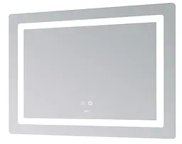 Дзеркало Lidz Kubis (KU2) 900х700 мм з LED-підсвічуванням Touch LD78LF90448452 - мініатюра 5