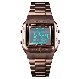 Спортивний годинник Skmei Illuminator Темне кофе - мініатюра 3