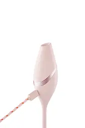 Пульсатор з вакуумним стимулятором KISSTOY Cathy III Pink, 5 режимів вакууму, 10 режимів пульсації - мініатюра 3
