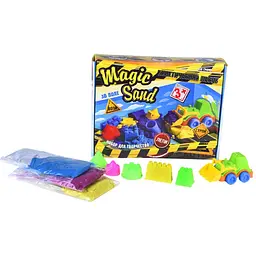 Кінетичний пісок Strateg Magic Sand 0,450+ трактор (51201) - мініатюра 2