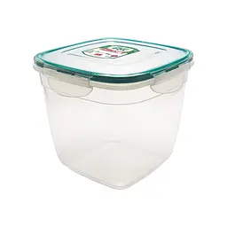 Харчовий контейнер Irak Plastik Fresh квадратний 1,1 л прозорий (5235) - мініатюра 1