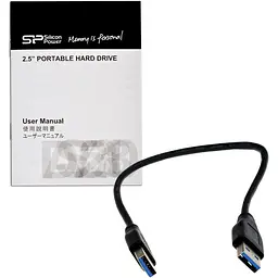 Зовнішній жорсткий диск Silicon Power 1TB Armor A30 White (SP010TBPHDA30S3W) - мініатюра 6