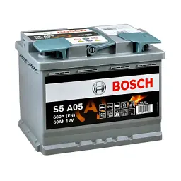 Акумулятор автомобільний Bosch 60А (0 092 S5A 050) - мініатюра 4