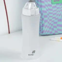 Пляшечка для води Kite 660 мл біла (K25-1216-1) - мініатюра 5