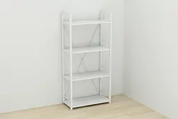Етажерка 4/60 Ferrum-decor Серії Коннект 120x60x28 білий ДСП Білий 16мм (FRD-104242) - мініатюра 4