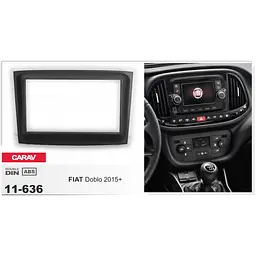 Перехідна рамка Fiat Doblo Carav 11-636 - мініатюра 5