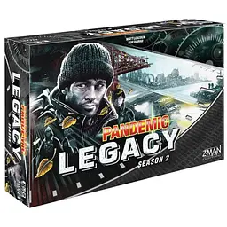 Настільна гра Z-MAN GAMES Пандемія: Спадщина. Сезон 2 (чорна коробка) (Pandemic Legacy: Season 2 (Black Version)) (англ.) (ZM7172)