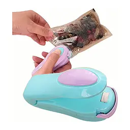 Ручний міні зварювач пакетів Korea Type Mini Sealing Бірюзовий, Kitchen Master 84960 - мініатюра 3