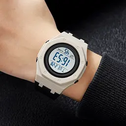 Чоловічий наручний годинник 2048KH Khaki Skmei acs0030356 - мініатюра 3