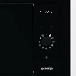 Мікрохвільова піч Gorenje вбудовувана Simplicity 23л 900Вт гриль дисплей чорний - мініатюра 4