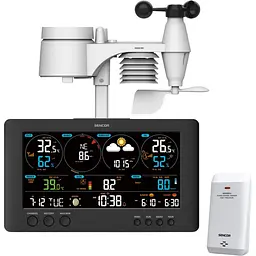 Розумна метеостанція Sencor SWS 12500 WIFI чорна [134772]