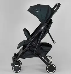 Коляска дитяча прогулянкова JOY Vittoria 30883 колір Темно-Зелений Льон, сталева рама, футкавер, телескопічна ручка, в коробці - мініатюра 2
