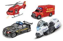 Іграшка CARS S Набір Рятувальна служба 4в1 1:20 (CJ-4835124) (7120386) - мініатюра 2