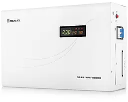Стабілізатор напруги Real-EL Stab WM-10000 8000 Вт (EL122400015) - мініатюра 2