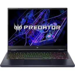 Acer Ноутбук Acer Predator Helios Neo 14 PHN14-71 14.5" 2.8K OLED, Intel U9-285H, 32GB, F1TB, NVD5060-8, Lin, чорний
