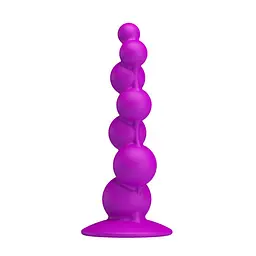 Анальна пробка Pretty Love Sturdy Dongwith 15 см фіолетовий - мініатюра 2