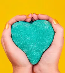 Пісок для дитячої творчості Kinetic Sand Бірюзовий блиск, 907 г (71489T) - мініатюра 5
