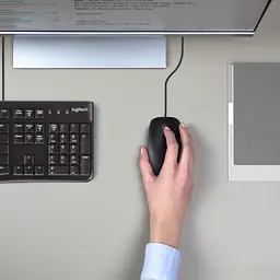 Мишка Logitech B110 Silent Black (910-005508) - мініатюра 2