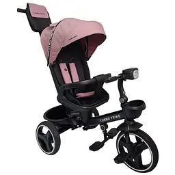 Велосипед дитячий триколісний MT 1002-1 Mauve Pink з батьківською ручкою