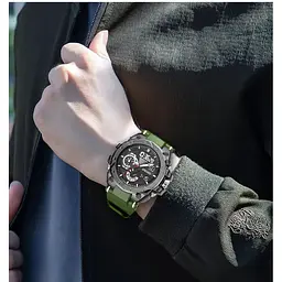 Годинник наручний Smael 8079 Army Green (16677) - мініатюра 2