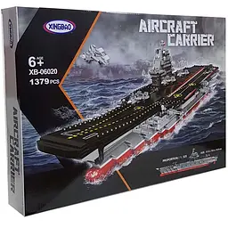 Конструктор Корабель Авіаносець Aircraft Carrier 1379 Деталей XingBao - мініатюра 9