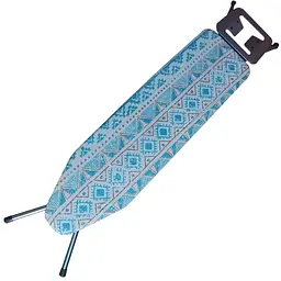 Дошка для прасування Casa Si Ben 110x30 Silver Blue Ornament (CS98090G323) - мініатюра 2