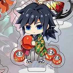 Акрилова фігурка Клинок, що розсікає демонів Томіока Гію Demon Slayer: Kimetsu no Yaiba Tomioka Giyuu 6 см