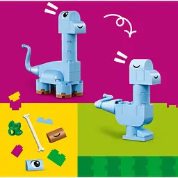 Конструктор LEGO Classic Творчі динозаври 450 деталей (11041) - мініатюра 8