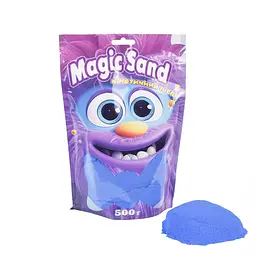 Кінетичний пісок Strateg Magic sand в пакеті 500 г 39403-9 Синій shop (4823113873493)
