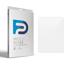 Захисне скло для планшета Apple iPad 10.9 (2022) A2696/A2757/A2777/10.9 (2024)/11 (2025) A16, Glass.CR, загартоване скло 9H, 2.5D, повне проклеювання, з олеофобним покриттям, проста установка та сумісність з чохлами всіх типів (Case friendly)