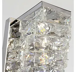 Світлодіодне настінне бра Artlight 88031/460WCH, 27 Вт, хром і прозоре скло - мініатюра 6