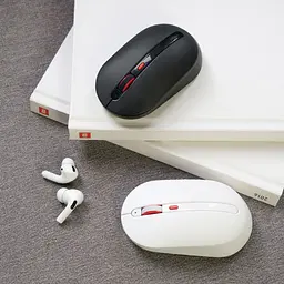 Бездротова миша XiaomiMiiiW Wireless Mute Mouse MWMM01 Black - мініатюра 8