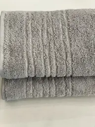 Рушник махровий Ecotton 140х70 см 1 шт. сірий (22616) - мініатюра 2