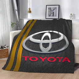 Плед плюшевий на подарунок 3D Toyota 160х200 см