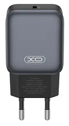 Сетевое зардное устройство XO L153 - 20W PD Single port USB-C черный (7109746)