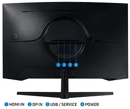 Монітор Samsung 32" LS32CG550EIXUA teh0022190 - мініатюра 8