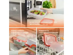 Харчовий контейнер Tefal oneClick 500 мл (N1210210) - мініатюра 5