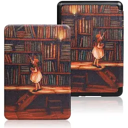 Чохол до електронної книги BeCover Smart Case Amazon Kindle Paperwhite 12th Gen. 2024 7"/Colorsoft (2024) Library Girl (712856) - мініатюра 6