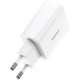 Зарядний пристрій Baseus Speed Mini Quick Charger 1C 20W EU White (CCFS-SN02) - мініатюра 3