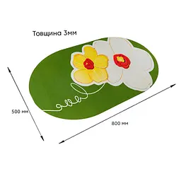 Вологопоглинаючий килимок Sticker Wall 500х800х3мм SW-00002547 - мініатюра 3