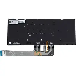 Клавіатура для ноутбука LENOVO (Yoga 9 14IRP8) rus сріблястий без кадру підсвічування клавіш - мініатюра 2