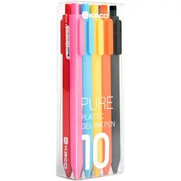 Набір ручок KacoGreen K1015 Pure Gel Ink Pen 10шт [118447] - мініатюра 6