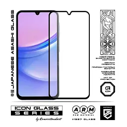 Скло захисне Armorstandart Icon Samsung A15 5G (A156) / A25 5G Black (ARM72430) - мініатюра 2