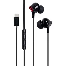 Навушники Vention Echo Lite USB-C In-Ear Wired Black (GBBBAV)