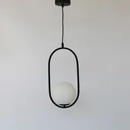 Підвісний світильник Friendlylight Hoop A Black FL3023 - мініатюра 2